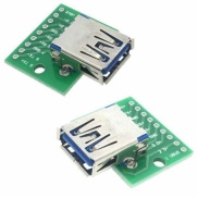 USB 3.0 Female TYPE A to DIP 2.54mm Adapter 9 Pin Connector