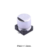 SMD 10uF 25V 105C 5x5.4mm Electrolytic Capacitor CHANG 