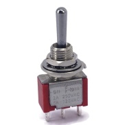 Mini Toggle Switch 1M Series SPDT On-Off-Mom