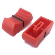 Slider control Red Color knob