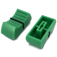 Slider control Green Color knob