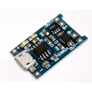  Lithium Battery Charge Control Module Micro USB DC 5V 1A with Protection 