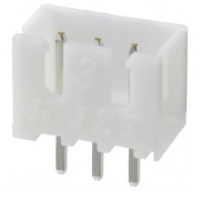 3 Pins JST XH-2.54 Male connector Straight 180°