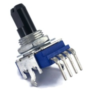 TAYDA 10K OHM Linear Taper 11mm Potentiometer D Shaft PCB Mount