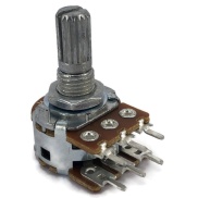 100K OHM W-TAPER W100K TONE CONTROL DUAL POTENTIOMETER