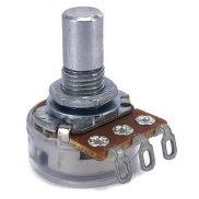 TAYDA 100K OHM Linear Taper Potentiometer with Solder Lug Shaft Dia: 6.35mm