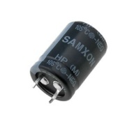 100uF 450V 105C Radial Electrolytic Capacitor 22x30mm