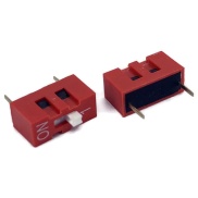 Dip Switch 1 Positions Gold Plated Contacts Top Actuated