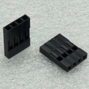 Crimp Connector Housing 2.54MM 4 Pins