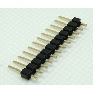 12 Pin 2.54mm Single Row Pin Header Strip