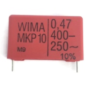 470nF 0.47uF 250V 10% Polyester Film Box Type Capacitor WIMA MKP10