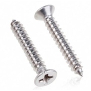 M3 Stainless Steel Self Tapping Screws Flat Head 3x6mm