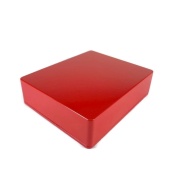 1590XX Style Aluminum Diecast Enclosure RED