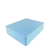 1590XX Style Aluminum Diecast Enclosure Light Sky BLUE