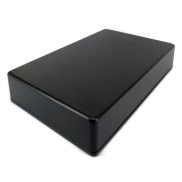1590DD Style Aluminum Diecast Enclosure MATTE BLACK