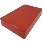 1590DD Style Aluminum Diecast Enclosure RED