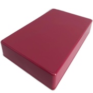 1590DD Style Aluminum Diecast Enclosure VIOLA PINK