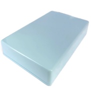 1590DD Style Aluminum Diecast Enclosure Light Sky BLUE