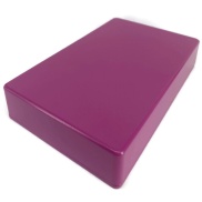 1590DD Style Aluminum Diecast Enclosure MATTE VIOLET