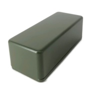 1590A Style Aluminum Diecast Enclosure MATTE ARMY GREEN