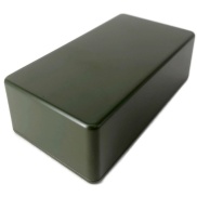 125B Style Aluminum Diecast Enclosure MATTE ARMY GREEN
