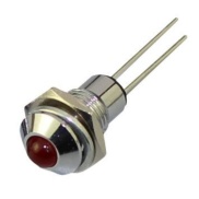 5mm LED Holder Metal Chrome