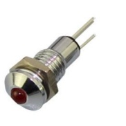 3mm LED Holder Metal Chrome