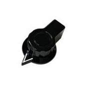 Bakelite Triangle Black Knob 6.4mm