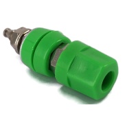 Green Speaker Binding Post 4mm Connector