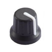 Black knob White Indicator 16X15mm