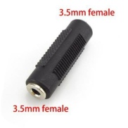 3.5mm Stereo Female to Female connector