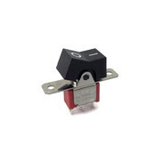 Mini Rocker Switch ON-ON SPDT Black Actuator with Marking