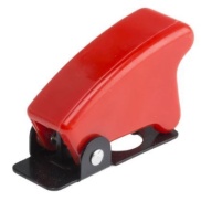 Flip-up Aircraft Switch Cover Red Color