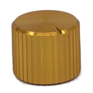 Aluminum Gold Knob 10x8mm Split Shaft 6mm