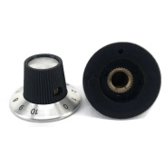 Aluminum Knob 29mm Diameter with Number 0 to 10