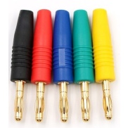 2mm Banana Male Plug Red