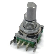 ROTARY ENCODER 11mm 20 Detents D shaft With Switch