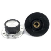 Aluminum Knob 37mm Diameter with Number 0 to 10