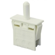 Door Switch Momentary White 0.5A 250VAC 