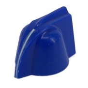 Chicken Head Blue Knob 23x14mm