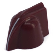 Chicken Head Oxblood Knob 23x14mm