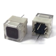 illuminated Tact Switch LED Red and Green Color With ON-OFF Text