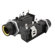 6.35mm 1/4" Mono Female Socket Connector