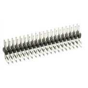 2x20 Pin 2.00mm Right Angle Double Row Pin Header