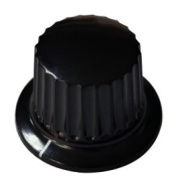 Daka-Ware Skirted Control Knob 23.5x15mm Shaft 6.4mm