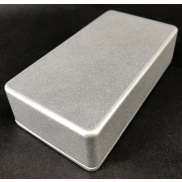1590B Style Aluminum Diecast Enclosure WINKED SILVER