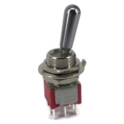 Mini Toggle Switch 1M Series DPDT On-On PC Thru-Hole