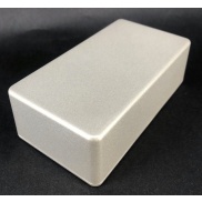 125B Style Aluminum Diecast Enclosure METALLIC CHAMPAGNE