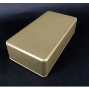 1590B Style Aluminum Diecast Enclosure METALLIC LIGHT GOLD