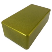 125B Style Aluminum Diecast Enclosure METALLIC CANDY YELLOW
